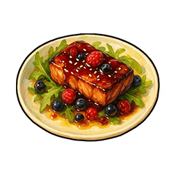 Steak with Refreshing Berry Sauce