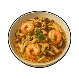 Stir-fried Mushrooms and Seafood