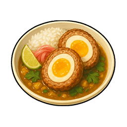 Scotch Egg with Curry