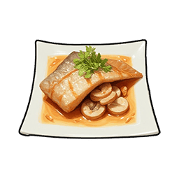 Steamed Fish with Mushrooms