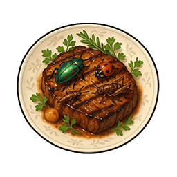 Grilled Bug and Herb Beef